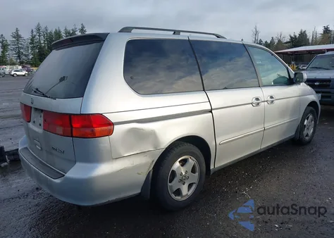 2001 Honda Odyssey Ex из США, поврежденный, VIN 2HKRL18641H536757